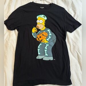 Old Navy Homer Simpson Halloween Shirt